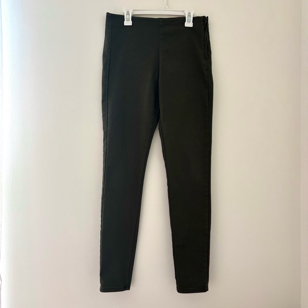 olive green h&m pants